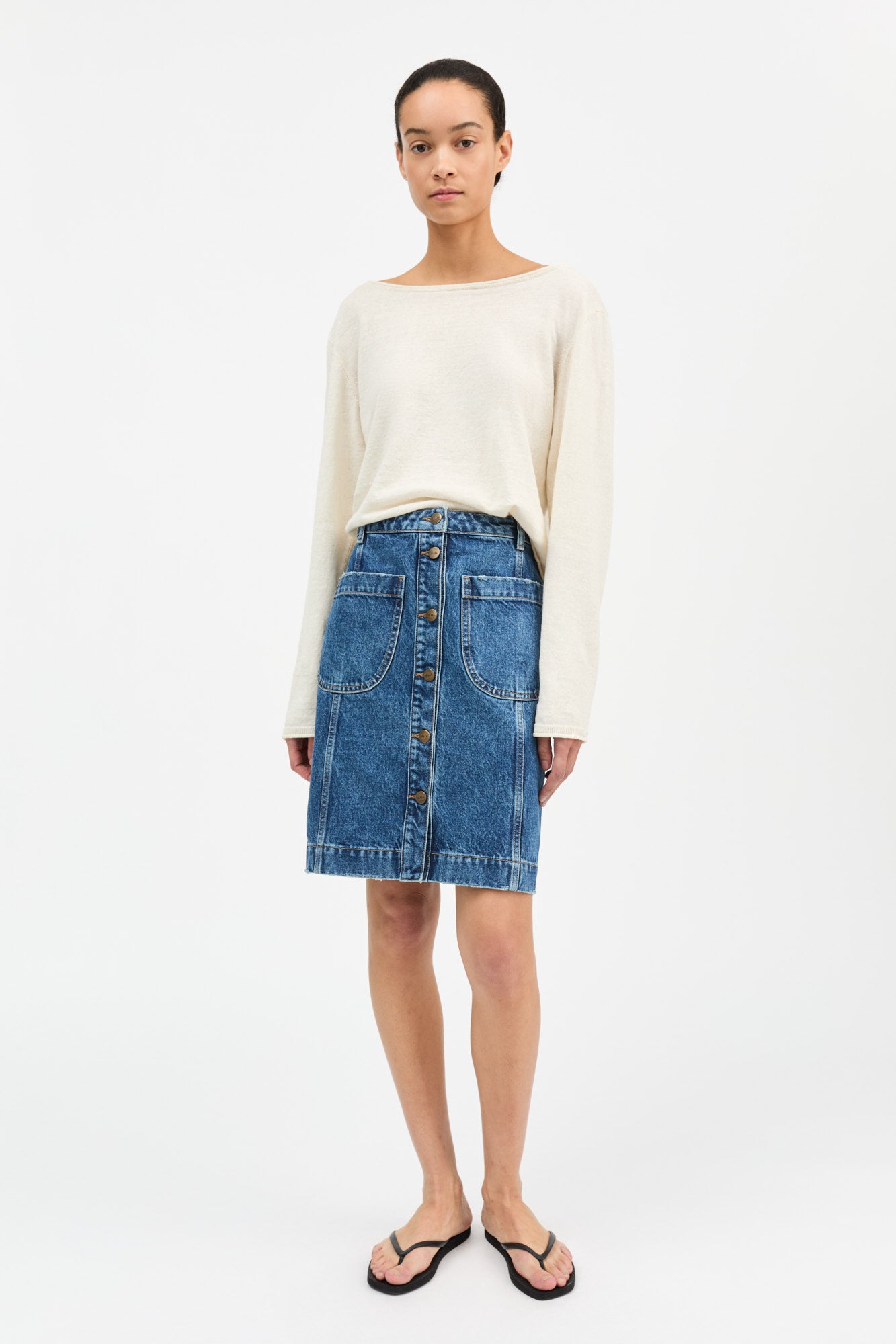 Skall Studio Margaux skirt Skirt Slouchy blue